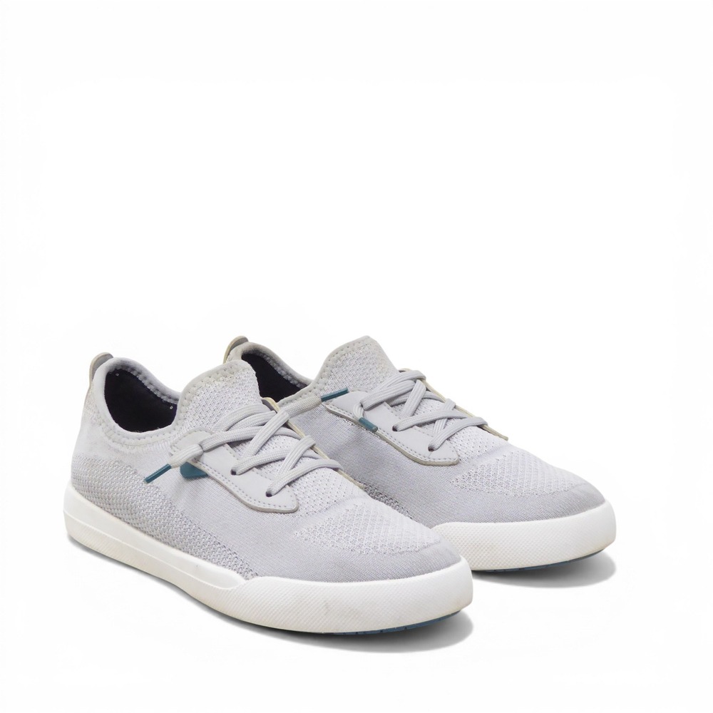 Vessi Kids Weekend Sneakers Grey Waterproof Knit Shoes Size J4
